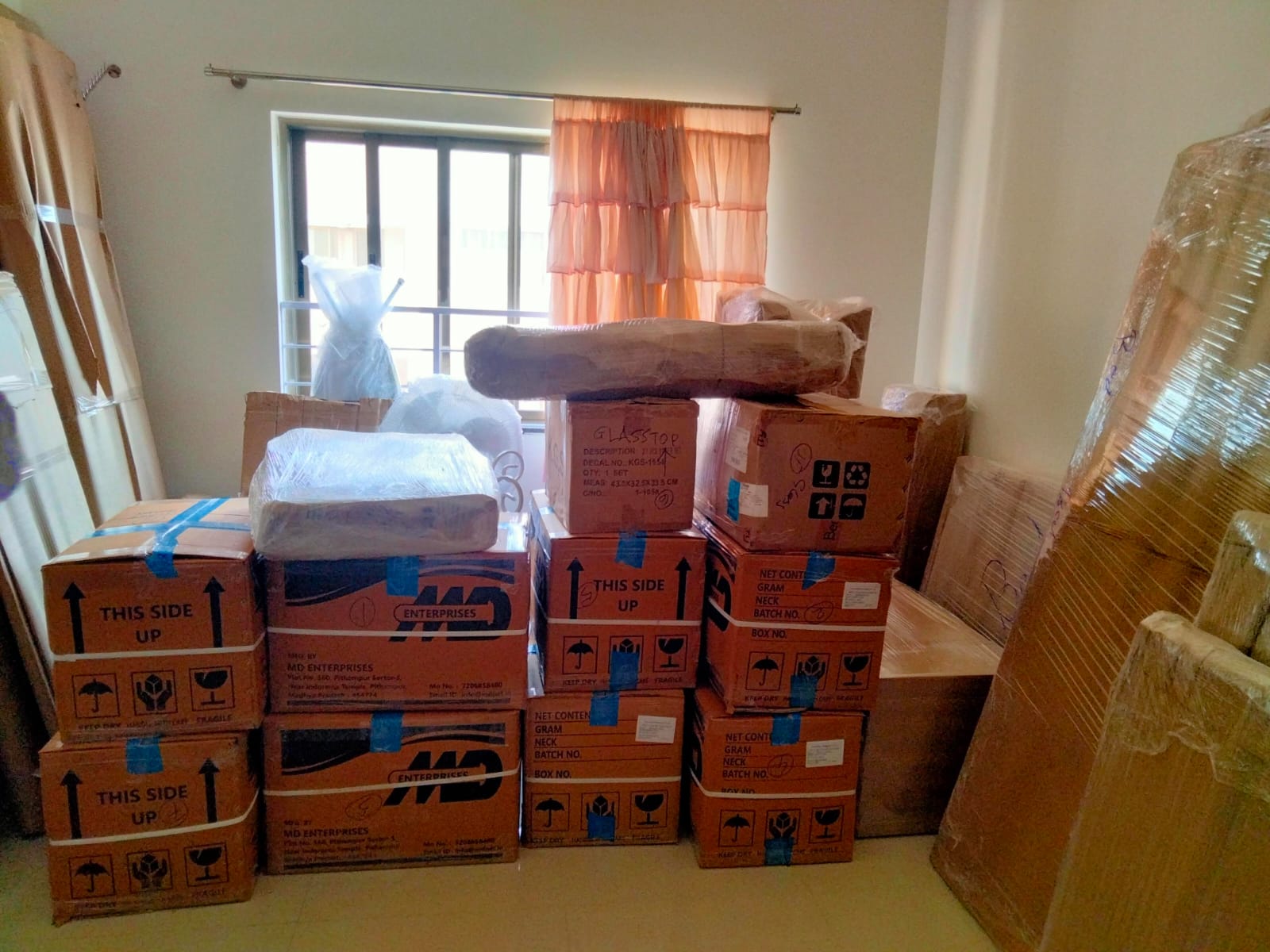 Professional packers and movers team